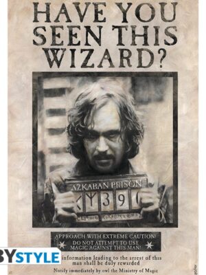 ABY style Plagát Harry Potter - Wanted Sirius Black 91