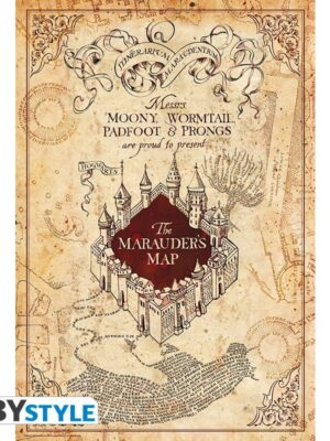 ABY style Plagát Harry Potter - Mapa záškodníkov 91
