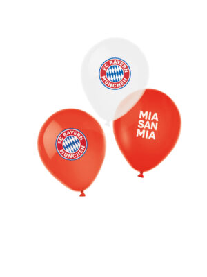 Amscan 6 latexových balónov - FC Bayern Mníchov