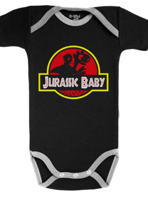 Baby-Geek Detské body - Jurassic Baby Veľkosť najmenší: 12-18 mesiacov