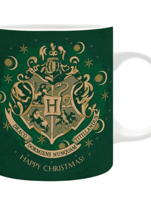 ABY style Hrnček Harry Potter - Happy Christmas zelený