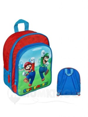 Euroswan Detský batoh s predným vreckom - Super Mario
